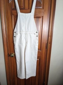 Free Assembly-Girls Overalls-Size 10-Beige-Adjustable Straps-Pockets-NWT - Picture 1 of 5