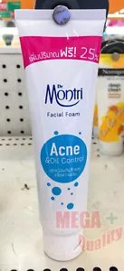 125g Dr.montri Facial Foam Anti-acne Formula And Eliminate Oiliness From Nature - Picture 1 of 7