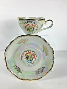 Vintage Universal Studios Teacup and Saucer Made in Japan - Picture 1 of 8