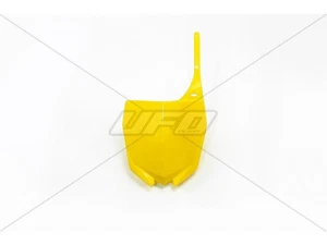 Start Number Plate Cover Adjusts Yamaha YZ 125 250 15-21 YZF Yellow - Picture 1 of 4