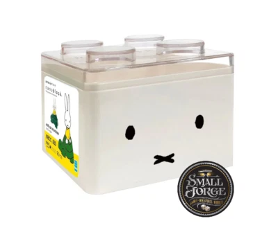 Nanoblock MIFFY on a TORTOISE, with Miffy Storage Box. NBCC-063, NEW - Image 1 of 4