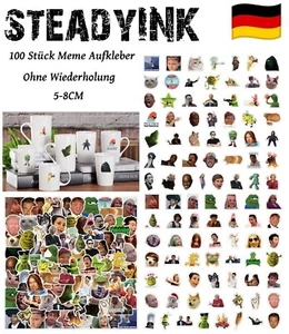 100 stickerbomb meme sticker vinile adesivo decalcomanie decorazione auto laptop bicicletta - Foto 1 di 11