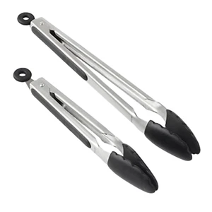 Oneida Anchor Hocking - 2er Set Feststellzange - 9" & 12" Größen - Küchenhelfer - Bild 1 von 2