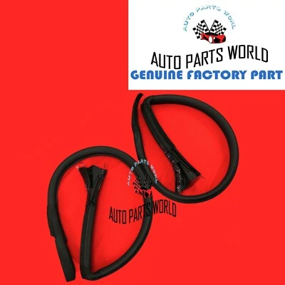 ПОДЛИННЫЙ TOYOTA 93-98 SUPRA ЛЕВОЙ И ПРАВОЙ КРЫШИ БОКОВОЙ РЕЛЬСЫ ПОГОДНЫЕ ПОЛОСКИ НАБОР ИЗ 2 - Изображение 1 из 4