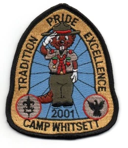 2001 Camp Whitsett (Western L.A. County Council) Patch, Mint - Picture 1 of 1