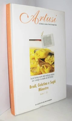 ARTUSI - LA CIENCIA EN COCINA... - VOLUMEN 1 - CALDOS, GELATINA Y SALSAS SOPAS - Imagen 1 de 3