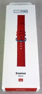 Strap Studio Cuir Bande pour Samsung Galaxy Gear Sport SM-R600 - Rouge - Photo 1 sur 8