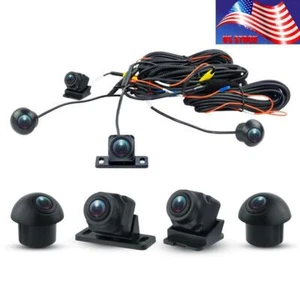 3D 360° Surround View Car camera Panoramic front rear left right cameras USA - Picture 1 of 11