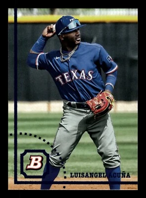 2022 Bowman Heritage Prospects Luisangel Acuña #BHP10 Texas Rangers   (B) - Image 1 of 2
