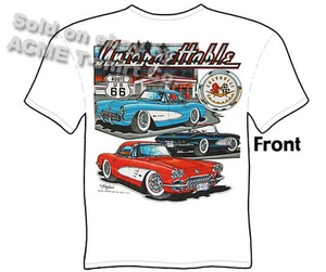 C1 Corvette Shirts C2 63 64 65 66 67 Stingray Tee 56 57 58 59 Chevy T-Shirts - Bild 1 von 2