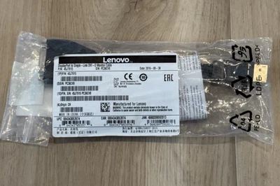Lenovo 45J7915 - DisplayPort to Single Link DVI-D Monitor Cable - Image 1 of 3