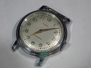 Vintage 01 L75 Timex Men's Manual Wind Wristwatch runs USA - Picture 1 of 8