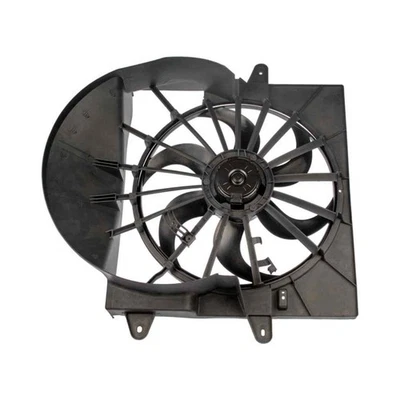 For Jeep Commander 2006-2008 Radiator Fan | Plastic | Brushed Motor Black Shroud - Image 1 of 4