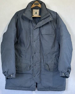 VTG NORTHWEST TERRITORY Down Jacket Men's Size XL Blue Mid Length - Picture 1 of 3