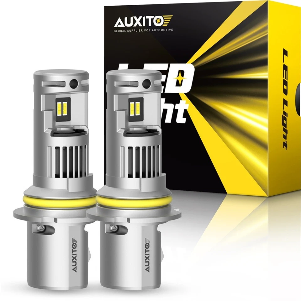 9007 HB5 LED Headlight Bulbs High Low Beam 6000K Super Bright 30000LM 200W Combo - Image 1 of 4