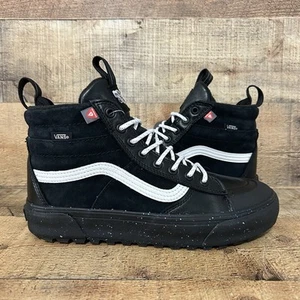 Vans SK8 HI MTE 2 Glitter Black Boots Womens Size 9.5 Outdoor Hydroguard NEW - Picture 1 of 12