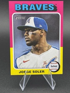 Topps Heritage High Number 2024 - Jorge Soler #546 Mini - Imagen 1 de 2