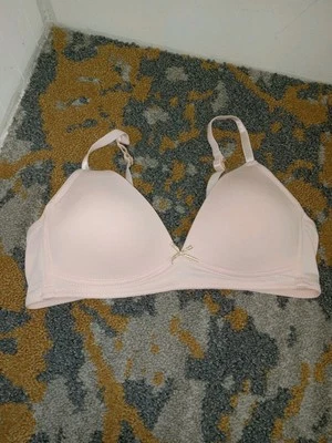 Nicole Miller NY Women's Pink Lightly Lined Padded Wire Free Bra Size 34A - Image 1 of 4