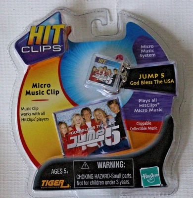 Hit Clips Jump 5 God Bless The USA Micro Music Clip Tiger NEW - Image 1 of 3