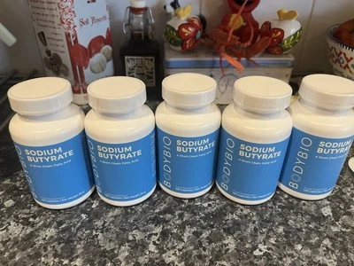 BodyBio Sodium Butyrate 100 Non-GMO Capsules