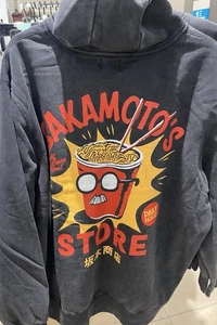 Sakamoto Days Anime Cartoon Logo Black Hoodie Mens Sizes XS-2XL - Picture 1 of 2