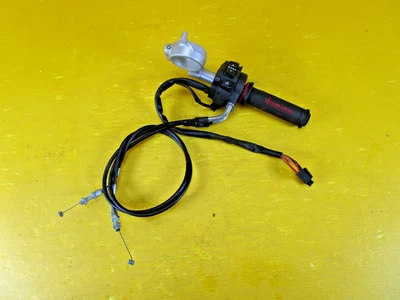 08 09 2008 2009 SUZUKI GSXR 600 750 RIGHT CLIPON BAR KILL SWITCH THROTTLE CABLE - Image 1 of 4