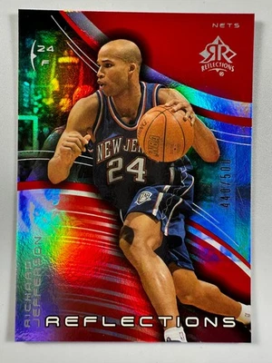 2003-04 UD Triple Dimensiones - Reflexiones Richard Jefferson #52 Rubí 440/500 Foto 1 de 2