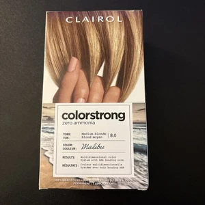 Clairol Colorstrong Permanent Hair Color #8.0 Medium Blonde - Picture 1 of 3
