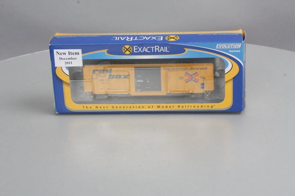 ExactRail EE-1602-6 Railbox Evans 5277 Single Door Box Car (Early) NIB - Image 1 of 3