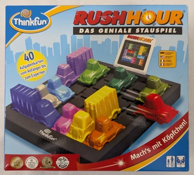 ThinkFun - Rush Hour - Strategiespiel (vollständig mit OVP) - Bild 1 von 4