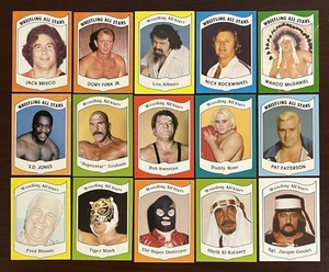 1982-83 Wrestling All Stars (15) Funk, Graham, Albano, Bockwinkel, Tiger, Wahoo - Picture 1 of 1