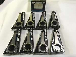 NASCAR Carrillo 6” 6.000 Connecting Rods 1.850 Journal VERY NICE set#3 - Picture 1 of 5