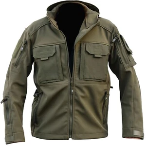 Kitanica Men's Tacs Softshell Water Resistant Insulated Full Zip Tactical Jacket - Picture 1 of 38