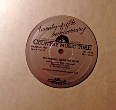 Radio Show:USAF COUNTRY MUSIC TIME 1007/08 HELEN CORNELIUS/GENE WATSON IN STUDIO - Image 1 of 2