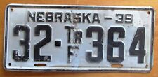 Nebraska 1939 thayer