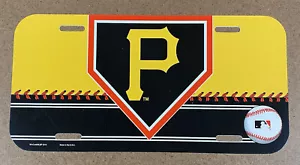 Pittsburg Pirates MLB Baseball License Plate - Picture 1 of 1