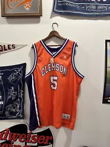 Vintage 90er Jahre Neu mit Etikett Converse Clemson University Basketball Trikot Größe XL Made in US - Bild 1 von 7
