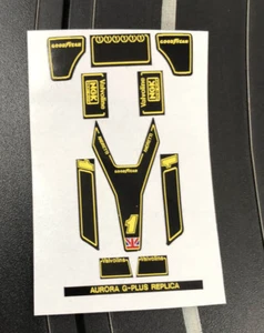 Aurora G+ Thermal Print Decals Choose AFX REPLICA #1 - Picture 1 of 3