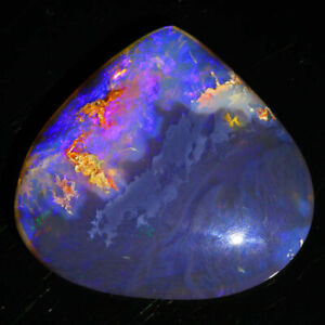 20.23 CTS_100 % NATURAL UNTREATED TOP MULTICOLOR PLAY " AUSTRALIAN " BLUE OPAL