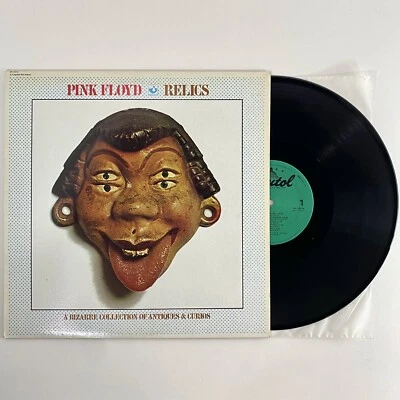 Pink Floyd ‎Relics 1982 LP Capitol SN 16234 Vinyl Recodd Reissue Syd Barrett Foto 1 de 4