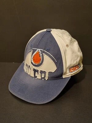 Gorra de béisbol Edmonton Oilers NHL CCM Pro ajustada talla L/XL patente de EE. UU. GC Foto 1 de 4