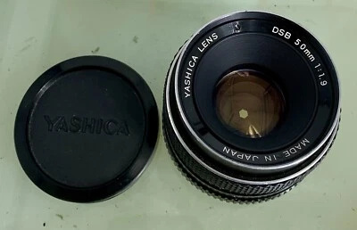 Yashica 50mm 1:1.9 DSB lens, Contax/Yashica C/Y mount, Made in Japan  #7 - Image 1 of 4