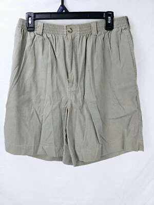 Haggar NWT  Mens Shorts Sz 34W  Classic Fit Expandable Waist 100% Cotton  - Image 1 of 4
