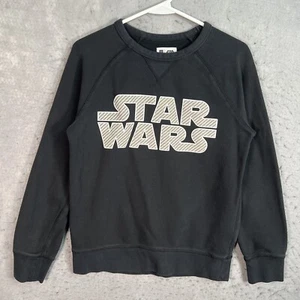 Gap x Star Wars 40th Anniversary Sweater Youth 2XL XXL Black Crewneck Sweatshirt - Picture 1 of 8