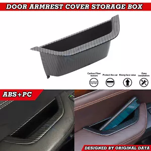 1x Car Door Pull Handle Armrest Panel Cover Storage Box For BMW X3/X4 F25/F26 - Picture 1 of 17