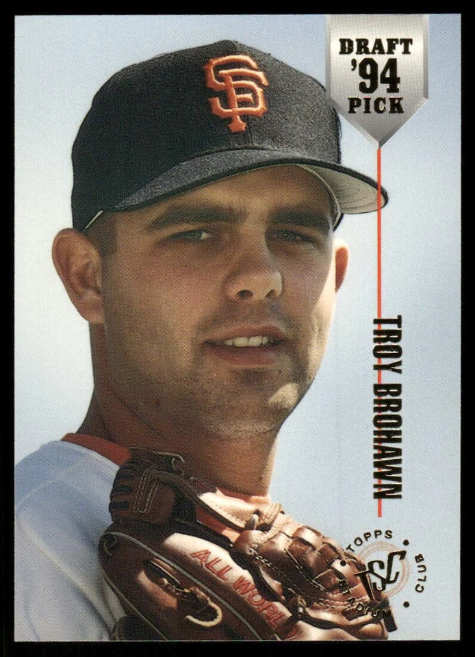 1994 Stadium Club Draft Picks #56 Troy Brohawn - Image 1 of 2