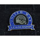Pin leadership Centraide ton or bleu pour chapeau, revers, veste ou sac à dos