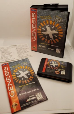 (1994 SEGA GENESIS) Video Game *Revolution X Featuring Aerosmith* Play Tested - Image 1 of 2
