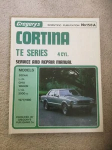 Gregory's Cortina TE Series Service and Repair Manual No 158A - Picture 1 of 2