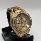 Fossil Riley Multi-function Rose Gold-plated Ladies Watch Es2811- New Battery